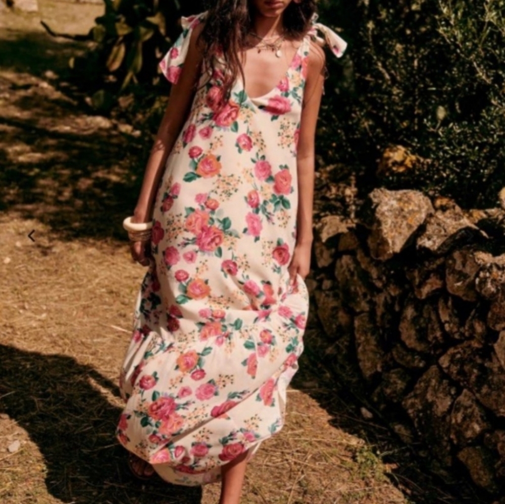 Sezane Maxi Dress Lindy